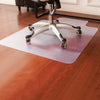 Office Chair Mat Transparent PVC Floor Protector w/Lip Clear Non-Slip Carpet