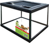 Reptiles Cage Glass Terrarium / Vivarium Tank Fully Assembled Double Door UK