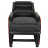 Gaming Recliner Chair Cinema Armchair PU Leather Manual Recline Single Sofa