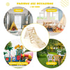 2-in-1 Triangle Climbing Set Wooden Toddler Climbing Triangle Ladder with Ramp
