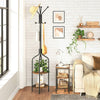 Free Standing Coat Rack Coat Stand w/ an innovative tree-shaped structure