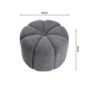 Round Modern Dressing Table Stool Footstool Bedroom Chair Vanity Makeup Stool