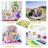 Foldable Baby Play Mat Double-Sided Crawling Mat Waterproof Large Foam Playmat