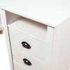 Desk Hill Solid Pine Wood Stable robust with three drawers Large storage space