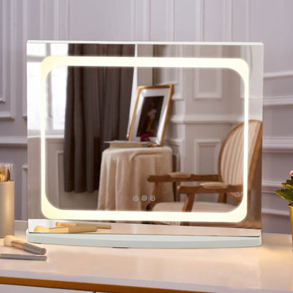 Large Hollywood Vanity Mirror LED Light Dimmable Dressing Table Makeup Mirror