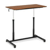 Mobile Standing Desk Height Adjustable Computer Desk w/Rolling Casters & Crank