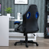Gaming Chairs Computer Work Chairs with Tilt Function Home Office Swivel Blue
