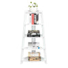 5 Tier Corner Shelf Bookshelf Display Storage Stand Rack Ladder Shelf