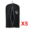 10x Breathable Quality Garment Suit Covers Clothes Dress Carrier Bag Zipper