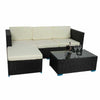 Outdoor Rattan Garden Corner Furniture Sofa Table Chair Lounge Set Patio wicker