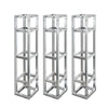 Set of 3 Heavy Duty Stage Lighting Truss Stands for DJ Disco Wedding Exhibition