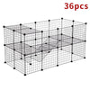 36 Panels Cat Puppy Rabbit Play Pen Small Animal Cage Enclosure Fence DIY House