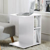 Printer Stand Rolling Cart Desk Side End Table w/ Wheels CPU Stand Storage Shelf