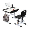 Adjustable Height Tiltable Study Desk Table Chair Set For Kids Children w/Drawer