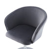 1 Pcs Salon Barber Chair Faux Leather / Velvet Seat Gas Lift Adjustable Stool