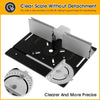Router Table Insert Plate Aluminum Alloy Portable Milling Machine Flip brovW