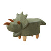 Lovely PU Animal Footstools Padded Stools Ottomans Wood Legs Kids Toy Gift