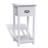 Nightstand Bedside Storage Cabinet Table with Drawer Bedroom Furniture 3 Colors