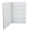 60 LED Lighted Bathroom Mirror Cabinet Shelves Storage Shaver Socket Wall Hung
