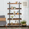 3 4 5 Tier Wooden Bookcase Bookshelf Storage Shelves Display Stand Shelving Unit