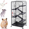 132cm Rabbit Metal Cage Hutch Cat Ferret Guinea Pig House Small Animal Pet Home