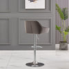 2/4 x Breakfast Bar Stools Bar Chairs Velvet Swivel Chrome Base Gas Lift Kitchen