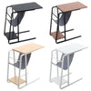Portable End Table Sofa Counch Side Coffee Table Laptop Desk With Storage Shelf