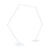 Hexagon Arch Wedding Baby Party Venue Backdrop Decoration 2M 2.4M