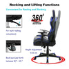 Office Chair PU Leather Swivel Chair Tilt Chair Executive Racing Gaming Computer