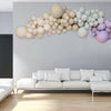 125pcs Purple Blush Cream Balloon Garland Arch Kit Birthday Baby Shower Decor