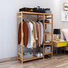Large Capacity Clothes Rail Coat Rack Hanging Wardrobe Storage Cabinet Shelf