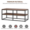 Console Table Sofa Table Side End Table with Storage Open Bookshelf Living Room