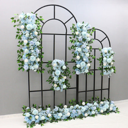 Window Metal Wedding Arch Background Stand Backdrop Flower Balloon Display Frame