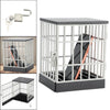 Lock Up Smartphone Cell Prison Mobile Phone Jail Party Storage Box Locking Cage