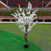 5ft Artificial Fake Cherry Peach Blossom Tree Potted Plant Flower Indoor Outdoor