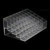 40 Clear Acrylic Case Display Lipstick Holder Make-up Brush Storage Organiser