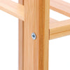 5Tier Bamboo Wood Pot Plant Stand Indoor Garden Flower Ladder Shelf Display Rack