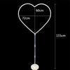 Balloon Stand Heart Shape Arch Frame Wreath Wedding Valentines Party Decor UK