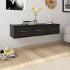 Wall-mounted Drawer Shelf Engineered Wood Wall Cabinet Multi Colours vidaXL