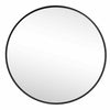 60cm Large Round Wall Mirror Industrial Metal Frame Make-up Home Bathroom Gift