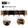 180 cm TV Cabinet Stand Sideboard TV Entertainment Unit Living Room Furniture