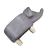 Upholstered Animal Shaped Ottoman Ride-on Footrest Stool Rest Seat TOY Kids New