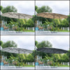 Extra Large 4.6M Garden Parasol Patio Umbrella Double Side Sunshade Sofa Outdoor