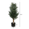 Artificial Fake Green Plant 3FT Indoor Outdoor Simulation Tree Home/Office UK