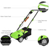 2 in 1 Electric Lawn Scarifier & Rake Garden 1500W Aerator W/ 40L Collection Box