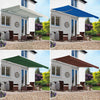 Manual Patio Awning Outdoor Garden Canopy Sun Shade Retractable Shelter Fabric