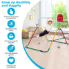 Expandable Gymnastics Training Bar Kids Height Adjustable Folding Horizontal Bar