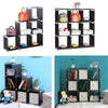 Bookcase Storage Shelf Corner Unit Cube 3 Tier Strong Shelving Home Office