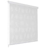 Shower Curtain Roller Blind White Home Bathroom Divider Privacy Screen vidaXL