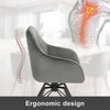 1/2/4/6 Velvet Swivel Dining Chairs Padded Seat Accent home & restaurants